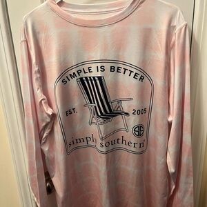 Simply Southern Light Pink Shirt